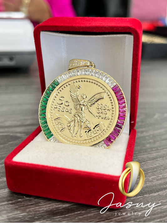 MEDALLA CENTENARIO ORO 10K / 10K GOLD CENTENARY MEDAL