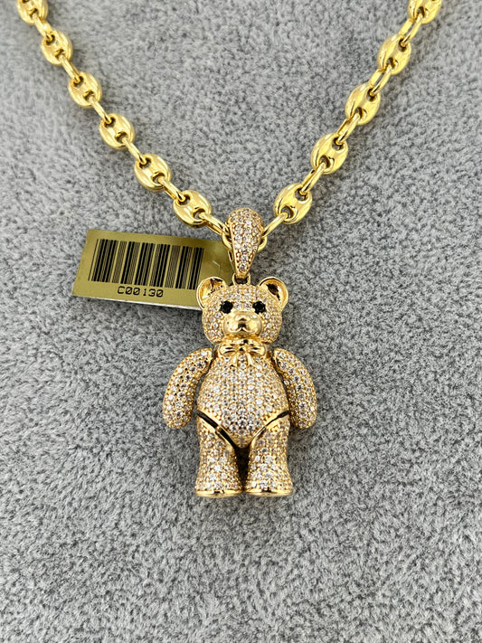 DIJE OSO ORO 14K / TEDDY BEAR 14K GOLD PENDANT