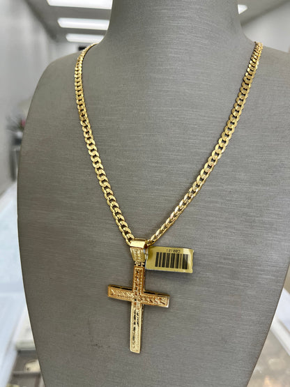 ✨CHAIN SOLID + PENDANT GOLD 14K