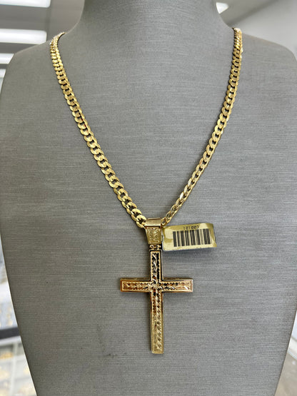 ✨CHAIN SOLID + PENDANT GOLD 14K