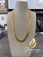 💎🇮🇹 CADENA MONACO ITALIANA ORO 10K