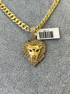 DIJE LEON ORO 10K