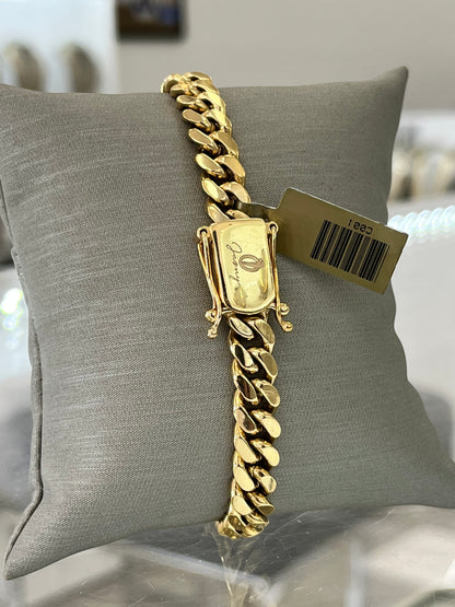 ✨MANILLA CUBAN LINK SÓLIDA ORO 14K