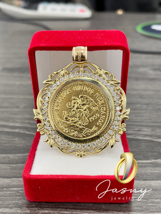 🇲🇽💎 **NEW** MEDALLA CENTENARIO ORO 14K