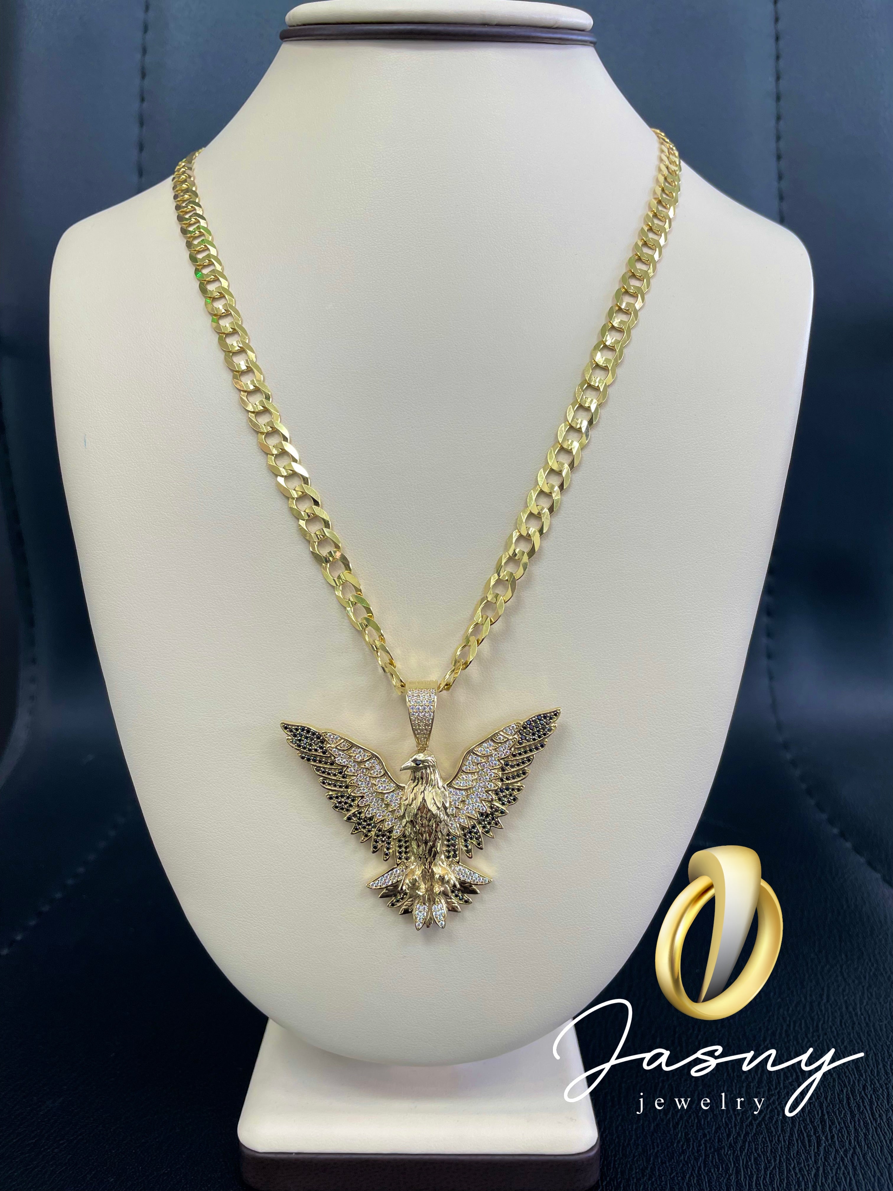 💎🇮🇹 CADENA ÁGUILA ORO 14K