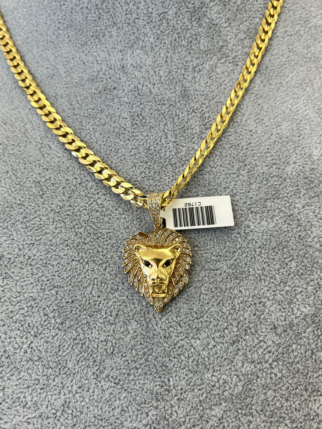 DIJE LEON ORO 10K
