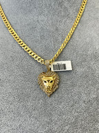 DIJE LEON ORO 10K